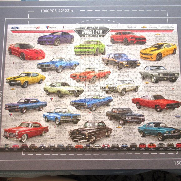 Muscle Car Evolution Puzzle - Picture 7 of 14